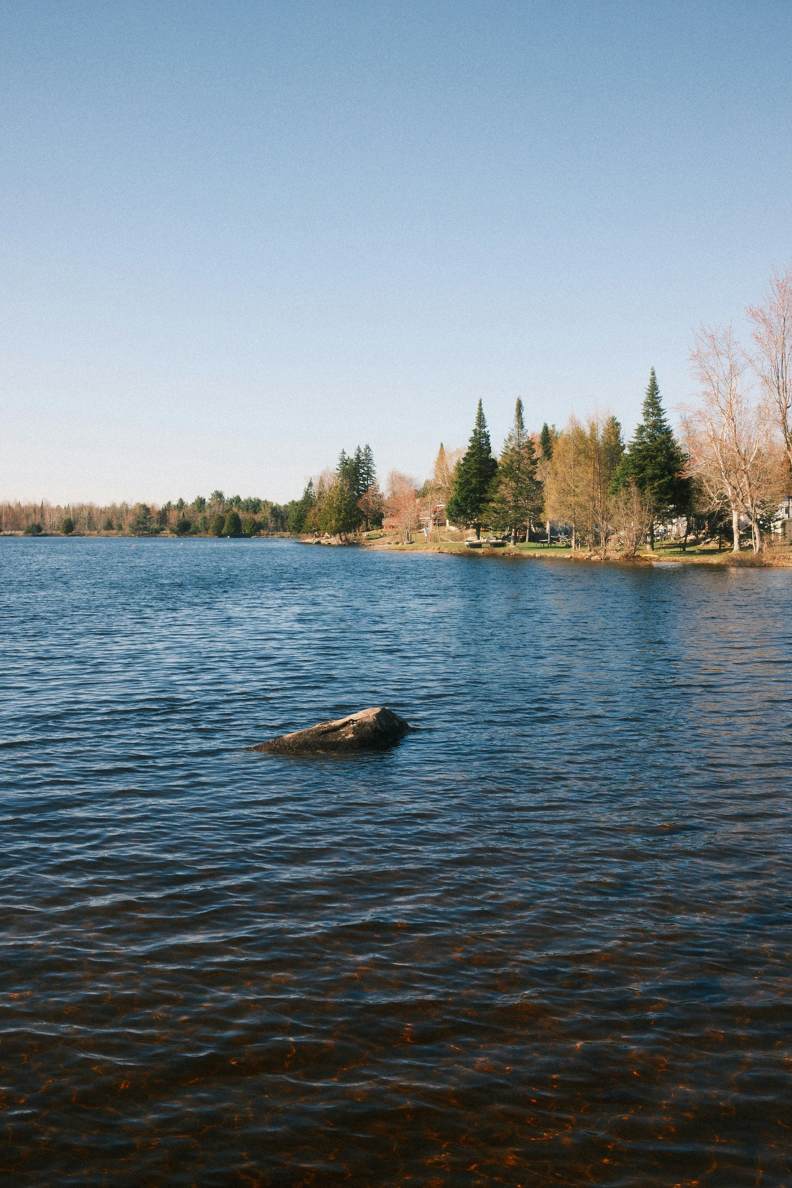 A photograph of Lake Simcoe in Georgina, Ontario